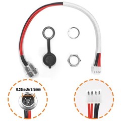 Balance Scooter Battery Charging Port PVC Coated Wire Wear and Bending Resistant