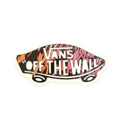 Vans Off The Wall Sticker Lot Skateboarding Promo Decals 5 Piece Set
