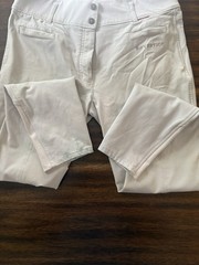 B Vertigo Women’s White Riding Breeches USA 30 92% Polyamide 8% PU