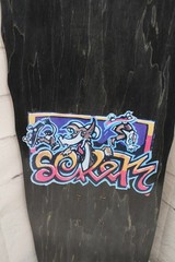 Scram Lupes Log Shaped Skateboard Deck 9.5″ x 32.62″