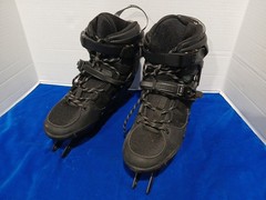 Powerslide Phuzion Argon Black 80 In-line Skate Men’s 11 Rollerblades No Wheels