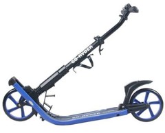 8 inch Large Wheel Kick/Push Scooter for Adults Teens Easy Folding w/ Suspension