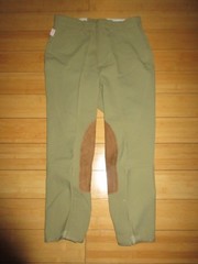 Vintage Tailored Sportsman Ladies Supreme Hunter horse riding Breeches Side Zip