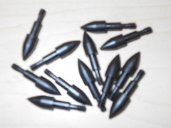100 GRAIN 11/32 TARGET TIP crossbow bolt carbon arrow point