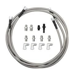 6AN 70″ Transmission Oil Cooler Hose Line kit Compatible with 4L60E 4L80E