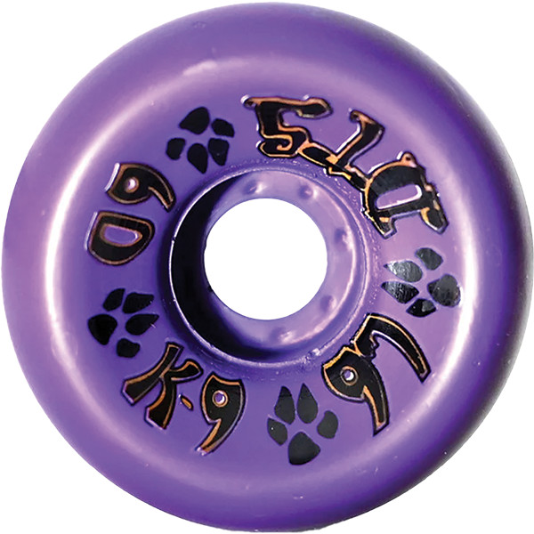 DOGTOWN K-9 80’S 60mm 97A PURPLE WHEELS SET