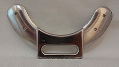 Jeremiah Watt Saddle Hardware Horse Front Cinch Plate Latigo Western Stainless