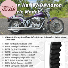 40023-86 Drive Belt,132T 1.5 Inch Width Replacement for Harley-Davidson Softail