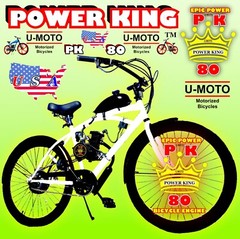66CC/80cc 2-STROKE MOTORIZED BIKE KIT AND 26” CRUISER BICYCLE DIY HIGH POWER YES