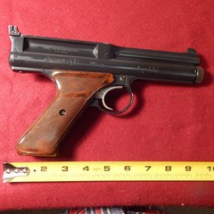 Nice Crosman Late Second Variant Model 600 .22 Caliber Air Pistol Works Great!
