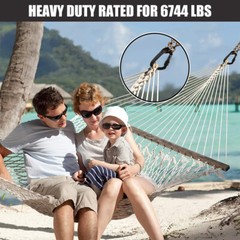 30KN Aluminum Locking Climbing Carabiner D Shape Screwgate Carabiner Clip Hook