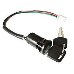 4 Wire Ignition Key Barrel Switch 50cc 110cc 125cc 250cc PIT Quad Dirt Bike ATV