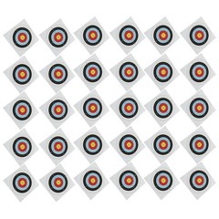 30 PCS Archery Target Paper Durable Full Shooting For Practice Popular