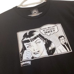 Thrasher Boyfriend Black T-Shirt ‘Oh God Why Can’t My Boyfriend Skate’ Medium