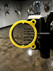 Black Gold Custom Archery Bow Sight Ring & Dial Upgrades; All Sights & 14 Colors