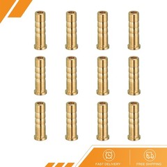 12 Pack – 38 Grain Archery Arrow Brass Insert for 244/ 6.2mm Carbon Arrows