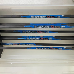 Blackout X5 Envy 400 Arrow Set of 9 with Plano Case and Tips