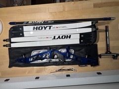 Hoyt Horizon Recurve Bow Set Bundle – (2) 25″ Risers, (3) Pairs Excel Limbs + Ba