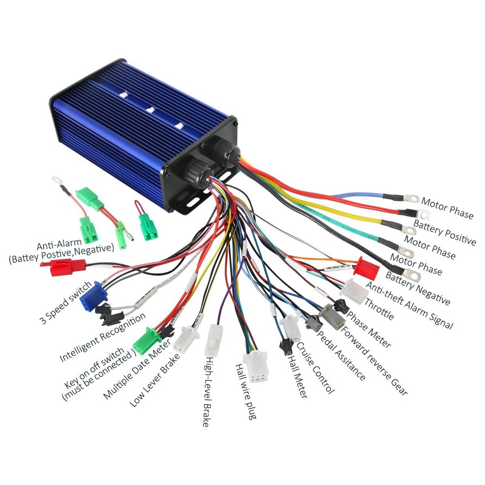 48V 84V 72V 3000W Motor Brushless Controller for ATV Electric EBike Go kart Quad