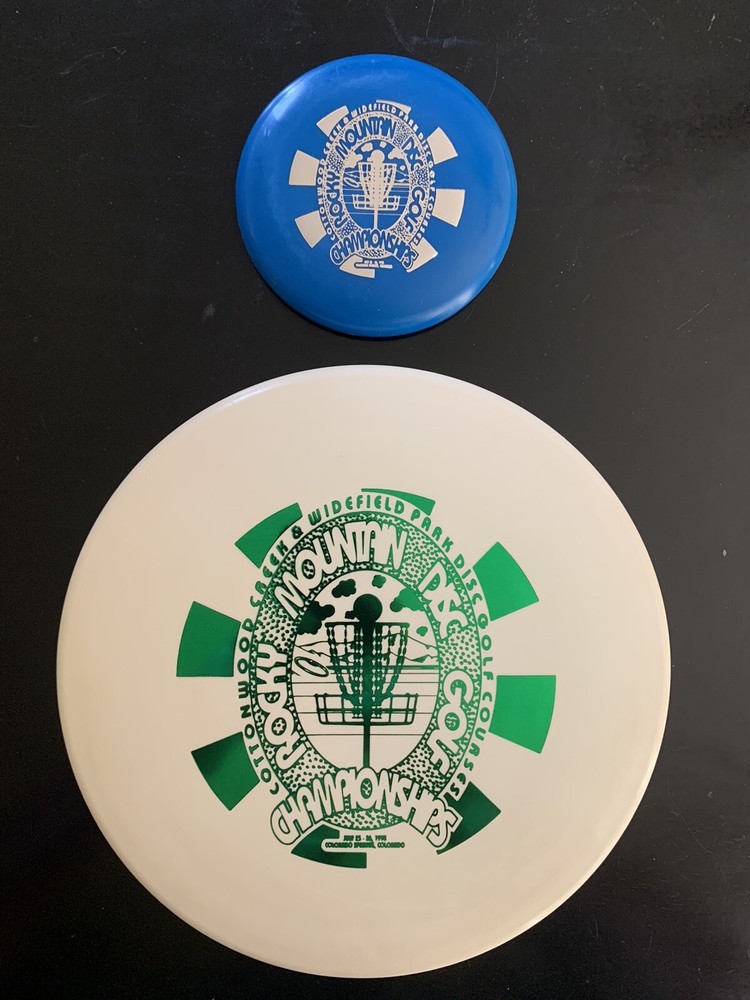 Vintage Discraft 1st Run MRX 170g w/ Rocky Mtn Disc Golf Champ Stamp and Mini