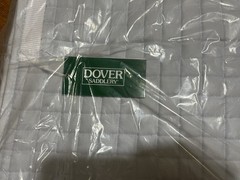 Dover Horse Saddle Pad- Dressage, White, Square