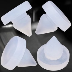 4PCS Brake Pedal Stop Pads, Brake Light Switch Stopper, Brake Switch Pad, Car Tr