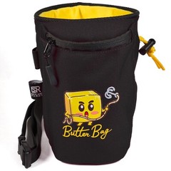 Nips and Randy Rock Climbing Chalk Bag | Black | Butter Bag | Bouldering