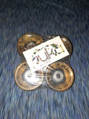 Skateboard Wheels (X4) ***NO BATTERIES REQUIRED*** puka brand. light up wheels.