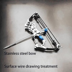 Mini Compound Bow Mini Archery Bow Set Mini Hunting Bow Shooting Practice Toy