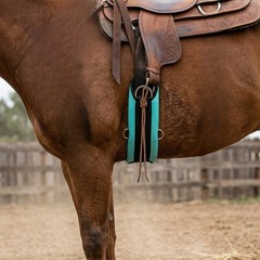 Horse Girth Soft Padded Neoprene Turquoise Western Riding Saddle Cinch 9719