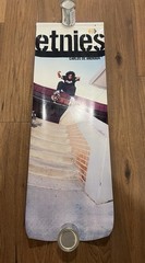 Vintage Etnies Carlos De Andrade Double Sided Skate Shop Banner 46×16 Rare Y2K