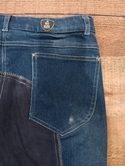 DERBY HOUSE RIDING PANTS EQUESTRIAN JEAN LADIES Denim 32 (2539)