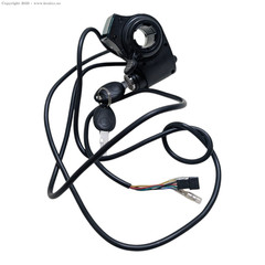 Electric scooter Throttle Digital Battery Voltage Display Switch Power with Key