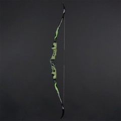 62″ ILF Recurve Bow 25-60lbs Takedown 19» Aluminum Riser Archery Hunting Shoot