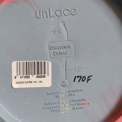 💥 Vibram Discs UnLace 170g Rare OOP Distance Driver Firm
