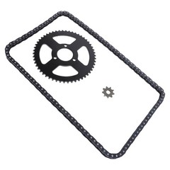 Sprocket And Chain Kit Easy Replacement For Go Karts And Mini Cycles Popular