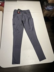 New Turnhier Breeches Women’s Small Gray Full Seat Riding Pants Poly 24×28.5