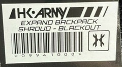NEW HK Army Expand Backpack/Gear Bag – Shroud Blackout