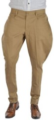 Mens Khaki Jodhpurs Breeches Horse Riding Pants Baggy Sports Hunting Trousers