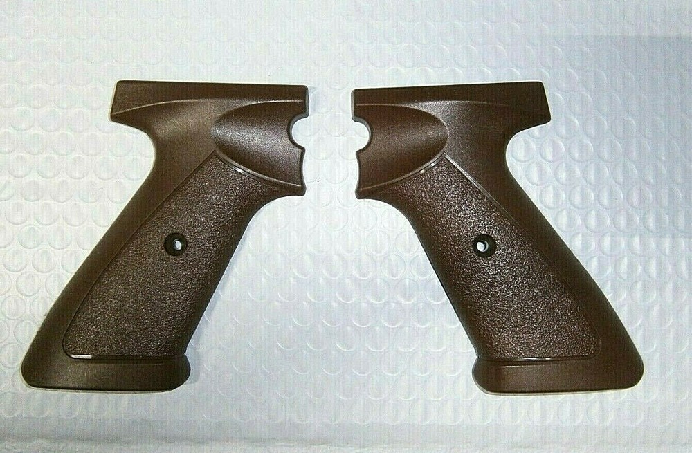 Newest Style Crosman BROWN Grips Pair for 2240 1377 1322 etc.
