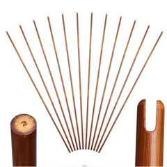 50pcs Hunting Nock Shafts 33in 45-50lbs 50-55lbs 55-60lbs Archery Bamboo Arrows