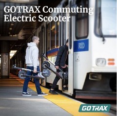 GoTrax Rival 250 Watts 36 Volts Electric Scooter – Black