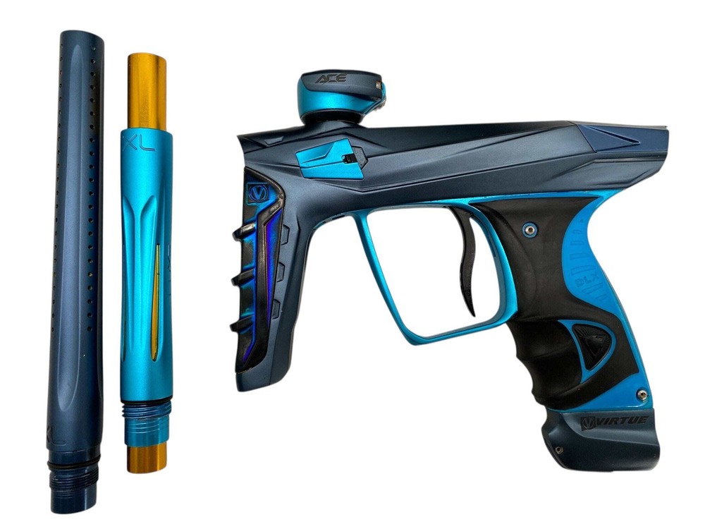 DLX Virtue Luxe Ace Paintball Gun Blue