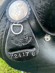 16″ Simco Western Saddle double rig great condition