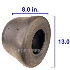 OTR SMOOTH TIRE 13×8.00-6 13×800-6 13×8-6 13/8.00-6 13/800-6 13/8-6 Go Kart Cart