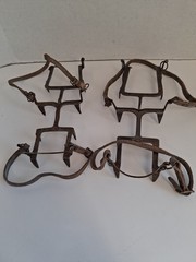 Vintage Grivel Brevette 12 pt. Ice Climbing Crampons SZ 44/46 Made In Italy