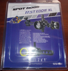 NEW SpotHogg Fast Eddie XL Double Pin Bow Sight- LEFT Hand .019 -2 Pin Spot Hogg
