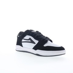 Lakai Telford Low Mens Black Suede Lace Up Skate Inspired Sneakers Shoes