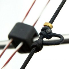 Outdoor Archery String Nocking Points Brass Nock Buckle Clips Bow String Protect
