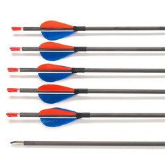 31″ Pure Carbon Arrows SP500-1000 ID4.2mm Archery Recurve Compound Bow Hunting